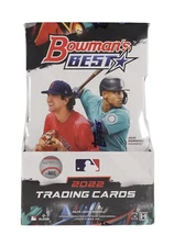 2022 Bowman's Best Baseball Hobby Box 2 Mini Boxes Per Box, 6 Packs Per Mini Box