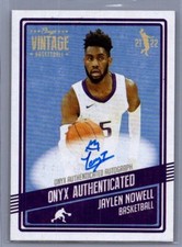 2021-22 Onyx Vintage #VAJN Jaylen Nowell Blue Signatures