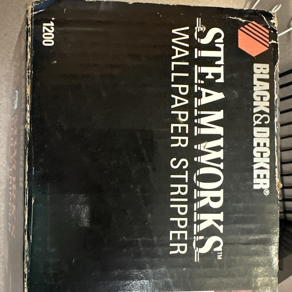 Black and Decker Steamworks Wallpaper Stripper Model 1200 eBay