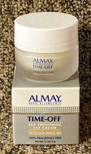 ALMAY HYPO ALLERGENIC TIME-OFF AGE SMOOTHING EYE CREAM .5 oz