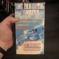 The Immortal Bombers - 3 Video Pack (VHS, 2000)