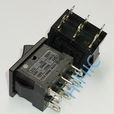 LECI RS601 Power On Off Rocker Switch 6 Pin 2 Position 10A 125VAC 6A 250VAC