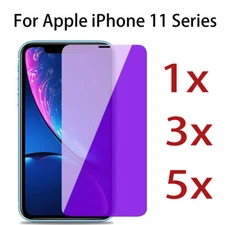 For iPhone 11/Pro/Pro max Anti Blue Light Filter Tempered Glass Screen Protector