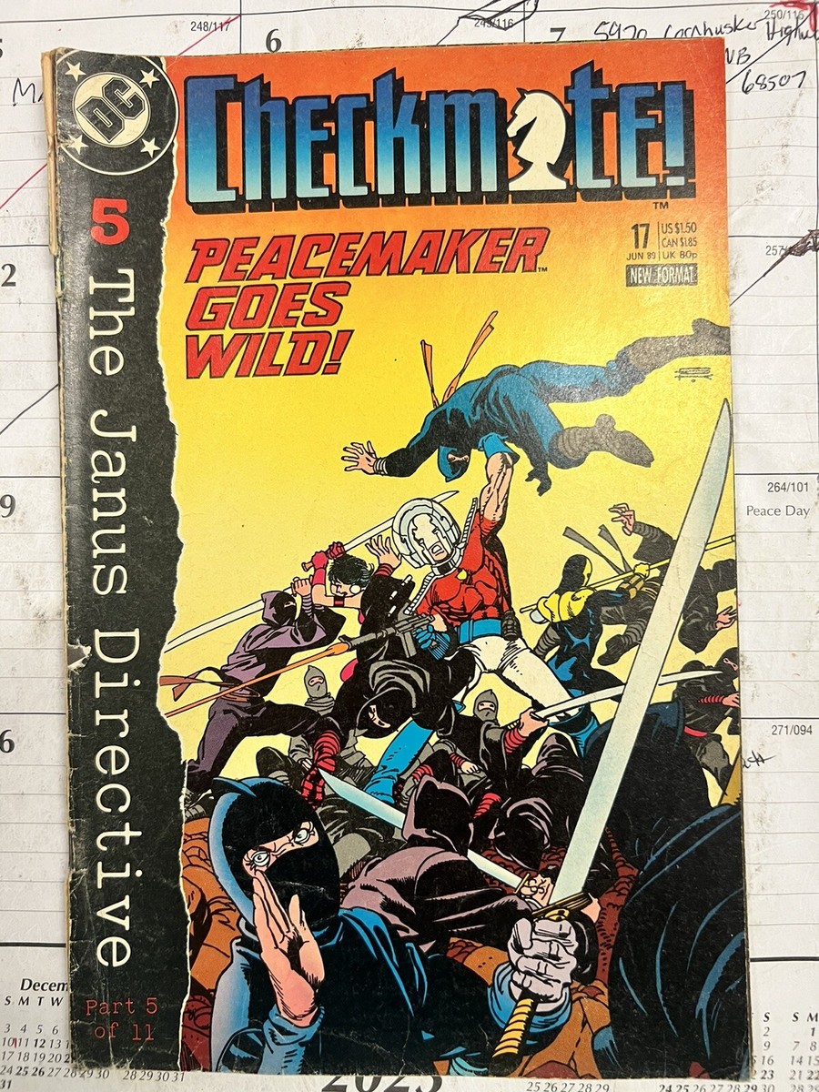 Checkmate!, #17, DC Comic, 1989- Peacemaker Goes Wild! | eBay