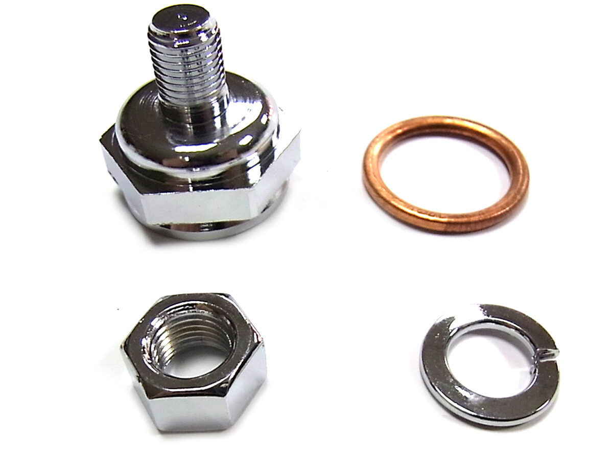 Replica Linkert Carburetor Bowl Lock Nut fits Harley