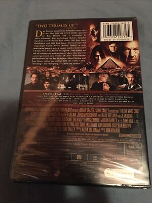 The DaVinci Code (DVD, 2006, 2-Disc Set, Widescreen Special