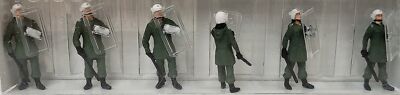 PREISER 10393 Ho Riot Police Up Scale Figures