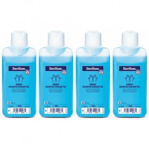 BODE CHEMIE GMBH Sterillium 500ml 4 Stück Händedesinfektionsmittel Hartmann Bode