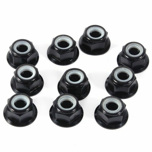 20PCS CW CCW M2/M3/M4/M5/M6 Nylon Insert Self-Lock Nuts Hex Lock Nut 11 Colors - Picture 2 of 21