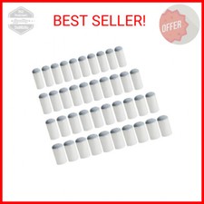 Pengxiaomei 40pcs Slip On Pool Cue Tips Replacement Billiard Cue Tips 4 Sizes Sl