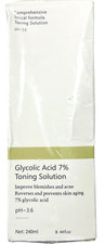 Glycolic Acid 7 Toning Solution 240ml / 8.44 fl oz - EX 04/27