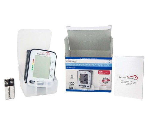 Monitor de presión arterial de muñeca totalmente automático (paquete de 1) - Imagen 2 de 4