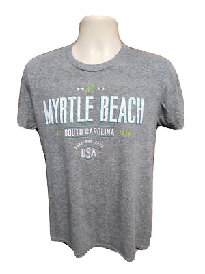Myrtle Beach South Carolina Adult Medium Gray TShirt