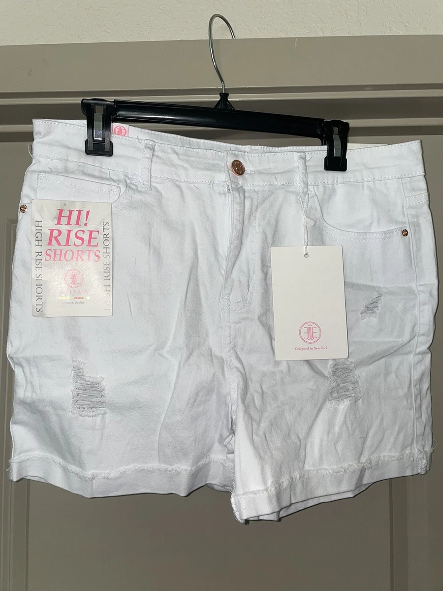 Super High Rise Short Size 15 32 White eBay