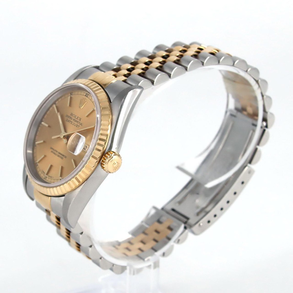 【✨美品✨】ROLEX DATEJUST 付属品完備 箱のみ販売 Authentic ROLEX Datejust 16233 SSxYG Automatic #S #270-003