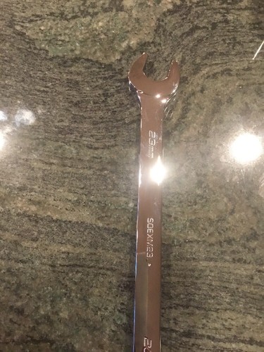 Snap On soexm23 23mm flank drive plus open end 12 point wrench - Foto 7 di 7