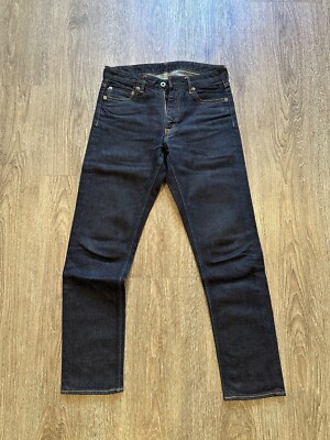 【JAPAN BLUE JEANS】J355 W32 Japan Blue Jeans Men's W28 Slim Straight Dry Selvedge Made in