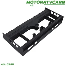 ALL-CARB Heavy-Duty Skid Steer Pallet Fork Frame W/Receiver Hitch Spear Sleeves