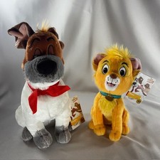 New w Tags Lot of 2 Oliver  Company 30th Anniversary Plush dodger 15" 8" disney