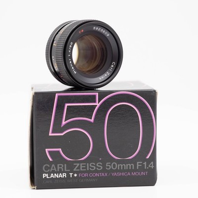 Carl Zeiss 50mm 1.4 Planar Contax