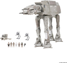 Star Wars Micro Galaxy Squadron Imperial Remnant AT-AT Battle Pack - Four Vehic