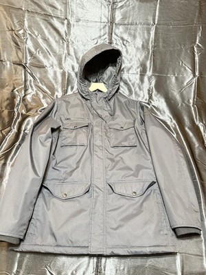 VANS Black Hooded Jacket Medium Men's Full Zip Pockets Logo