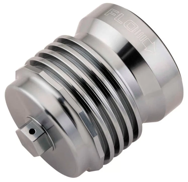 PC Racing Flo Stainless Steel Reusable Oil Filter Stainless Mesh PCS1 03-0123 - Image 4 of 4