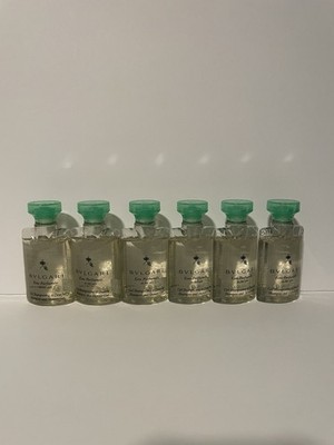 Bvlgari green tea shampoo and shower gel 40ml/1.3oz lot of 6