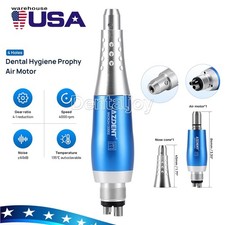 Dental Hygiene Prophy Handpiece Air Motor 4 Holes  4:1 Nose cone 360  Swivel