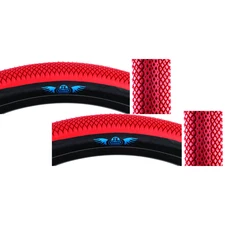 Pack of 2 SE Bikes Speedster 29x2.1 Clincher Wire TPI Rd/Black Reflective BMX