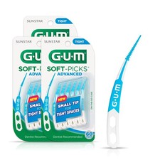 Dental Picks for Teeth Cleaning Gum Health - 60 Count Interdental Brushes