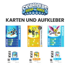 Skylanders Swap Force Karten & Aufkleber Auswahl