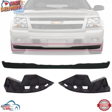 NEW FRONT BUMPER VALANCE LEFT RIGHT BRACKET 3PC FOR 2007-2014 AVALANCHE SUBURBAN