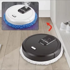 “3-in-1 USB Robot Floor Cleaner – Smart Navigation for Dust, Dirt & Spills”