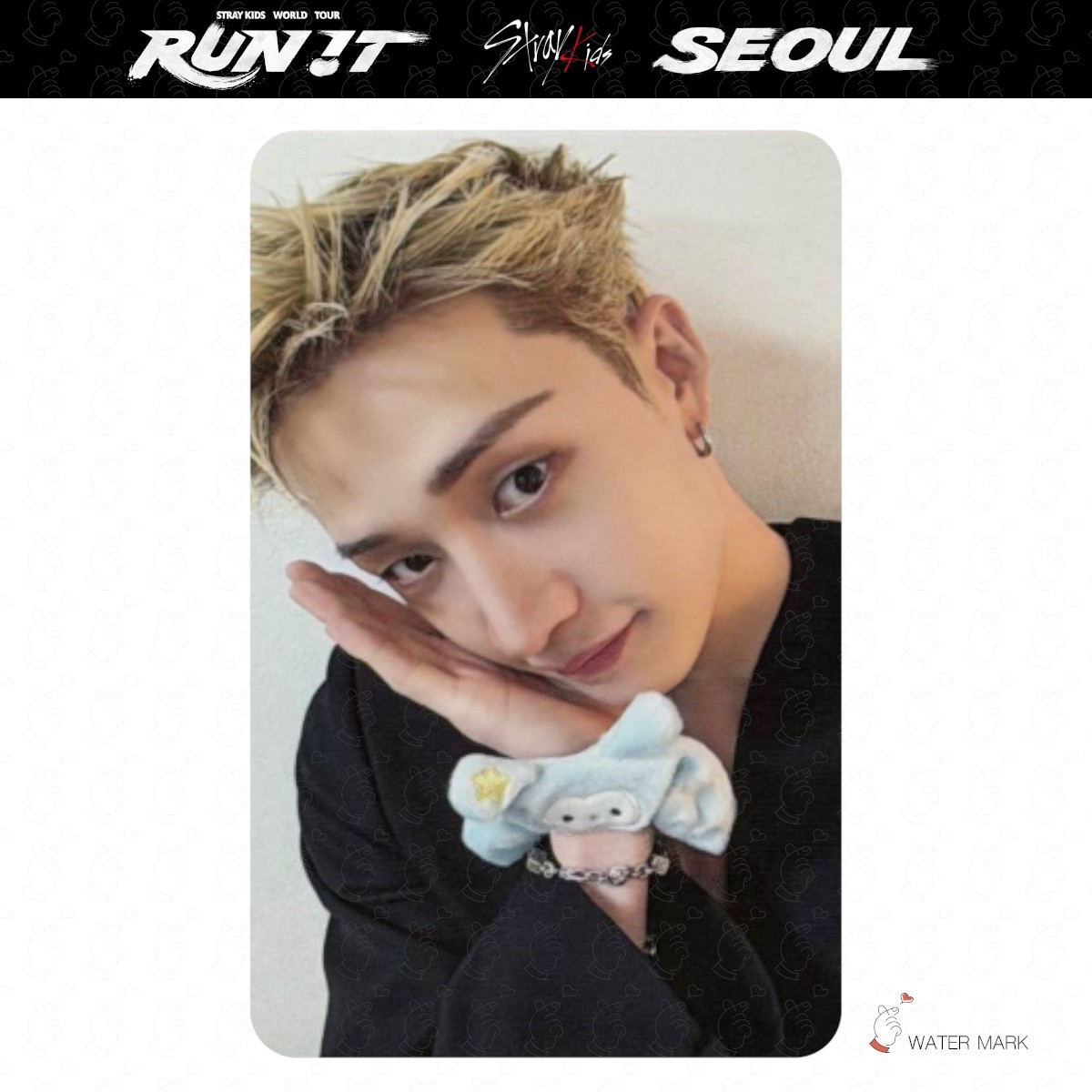 straykids RUN IT ソウル公演 トレカ Stray Kids World Tour RUN IT Seoul STAY ZONE Official Photocard