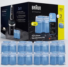 Braun 8er Pack Clean & Renew Reinigungskartus...