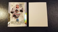 John Hayden Blackhawks 2017 - 2018 UD THE CUP ROOKIE Blank Back RARE Oddball