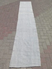 Runner Rugs, Turkish Kilim Runner, Cotton Rug Runner, Hallway Long Rug 24"x131"
