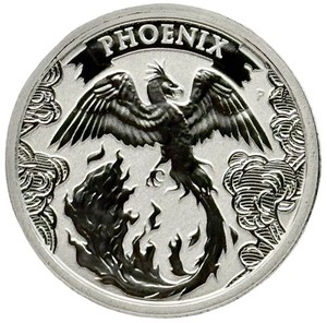 2022 Australia Phoenix 1/4 oz .9999 Fine Platinum Coin In Capsule #1