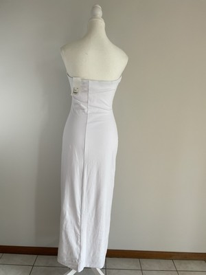 maxi dress top Ruffled Tulle Tube Top Maxi Dress Lavender / Medium
