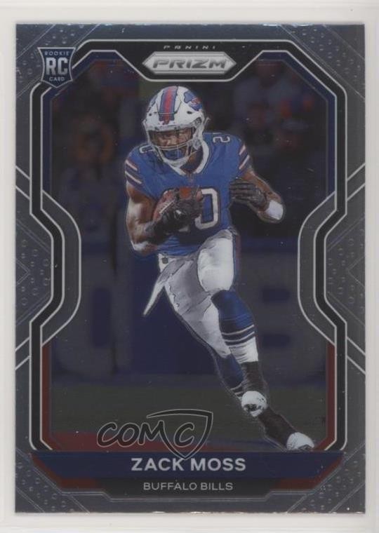 2020 Panini Prizm Rookie Zack Moss #311 Rookie RC kd0