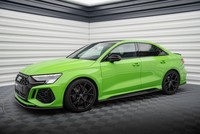 Maxton Design Carbon Seitenschweller Ansatz (Paar) Passend FüR Audi RS3 Limousin