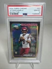 2024 Topps Chrome - Rookies Jayden Daniels #201 Refractor (RC)