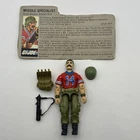 Bazooka V1 100% Complete G.I. Joe 1985 Hasbro Vintage Action Figure