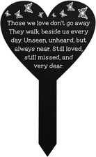 Grave Markers for Cemetery for Humans Grandma Grandpa Dad Mom Memorial Day Decor