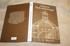 Fachbuch Holzbau Zimmermann Dachtragwerke Dachverbinder Dachstuhl Dachdecker