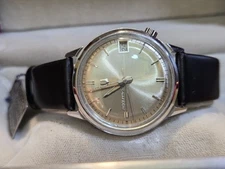 Mens 1967 Bulova Accutron Men's 214 M7 Tuning Fork 35mm Wristwatch MINT