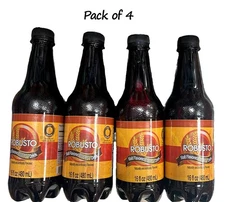 Robusto Malt Flavored Energy Drink Pack of 4, 16 fl oz Plastic Bottles