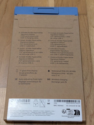 Kindle Paperwhite Signature Edition Gen 12 32 GB Metallic Jade - Bild 3 von 3