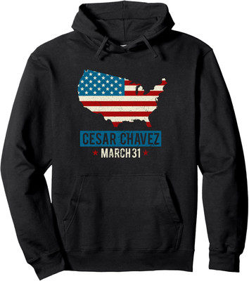 Cesar Chavez Day I March 31 Gift Si Se Puede Holiday Unisex Hooded Sweatshirt